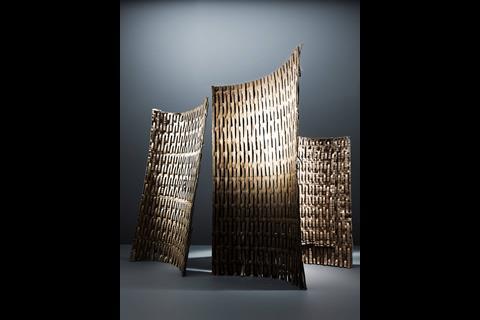 architectural pieces made from wasted packaging 3 900x1200